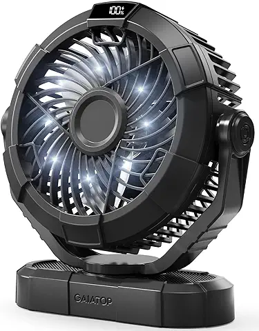 Solar Powered Fan for tent cooling
