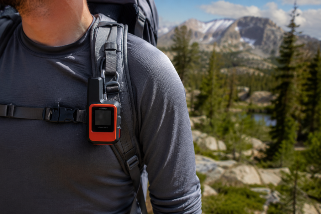 solo camping tips beginners safety satellite communicator Garmin inReach PLB personal locator beacon outdoor wilderness