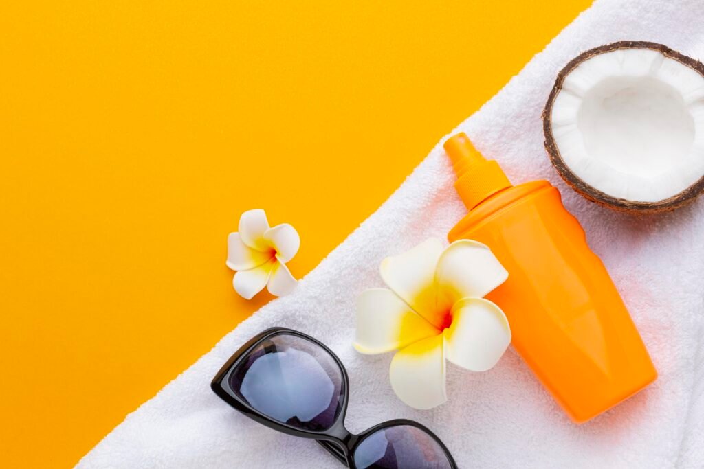 Sunscreen to protect the skin