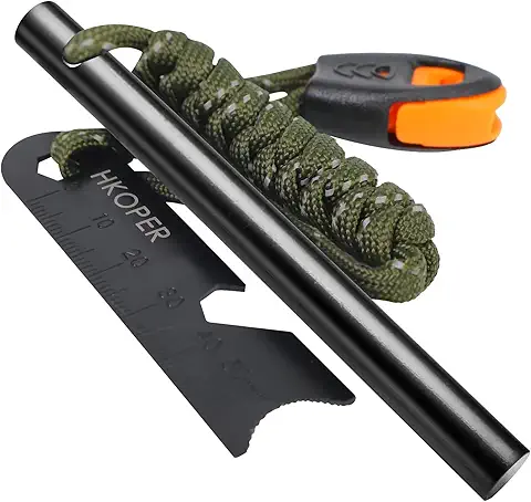 Fire starters while camping