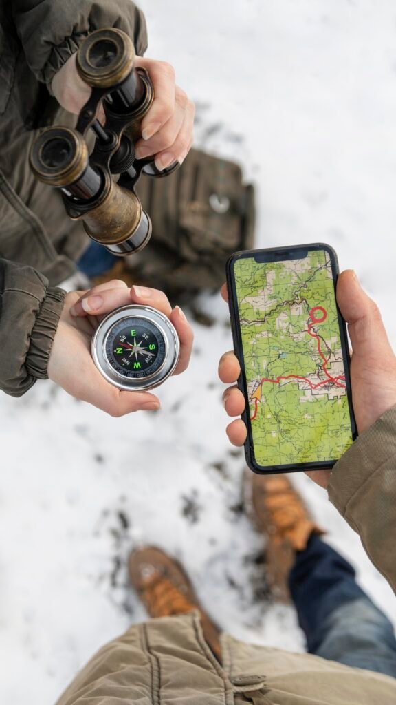 Navigation and Communication devices during camping