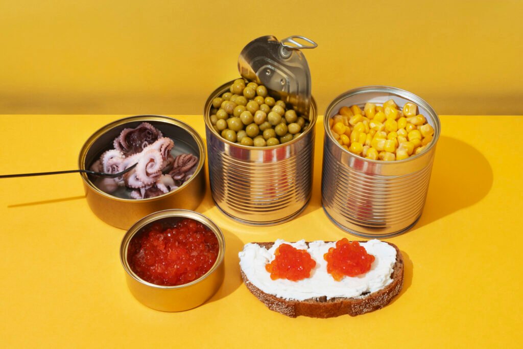 Canned or Tinned Food