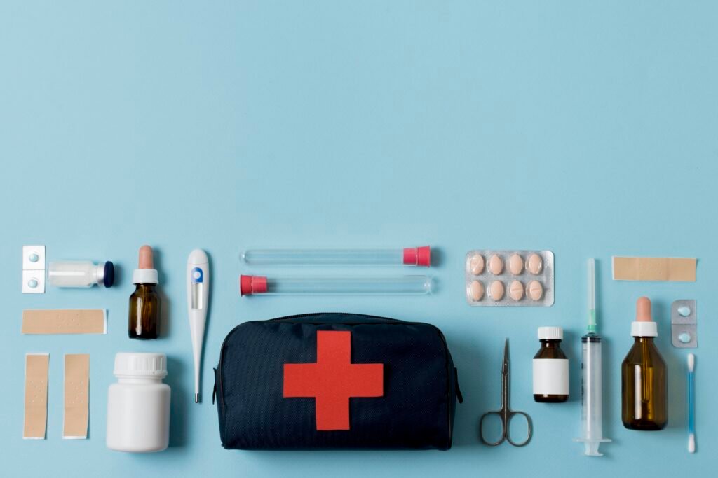 First Aid Kit for camping