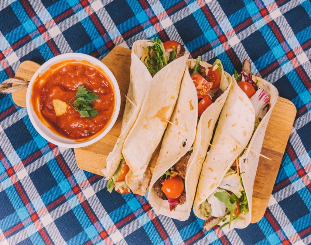Delicious Glamping food options