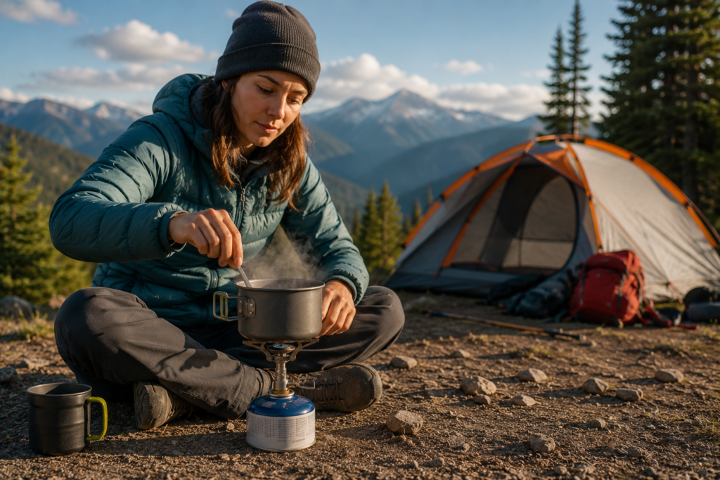 best compact camping stoves safety outdoor use ventilation never cook inside tent