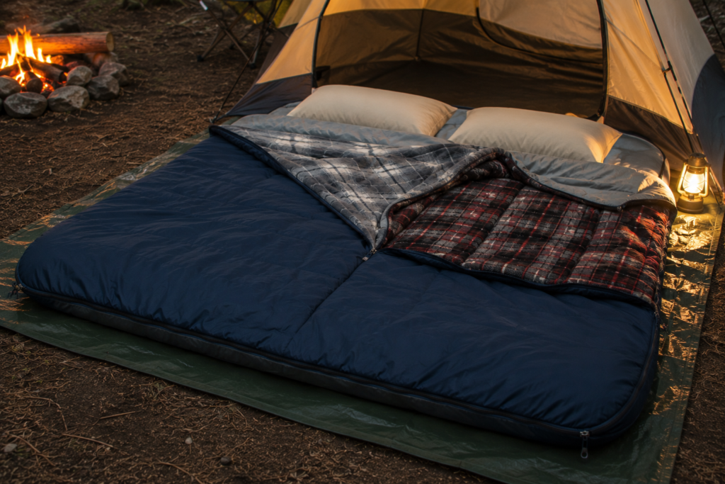 best camping sleeping bags Kelty Tru.Comfort Doublewide couples family sharing