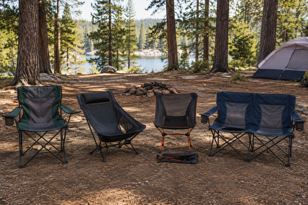 best camping chairs comparison side by side different styles types
